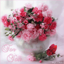 for you flowers go girl roses pink