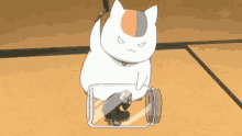 意地悪 にゃんこ先生 いなかっぺ大将 アニメ　漫画　猫 GIF - Jar Mean Bully GIFs