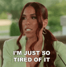 I'M Just So Tired Of It Basketball Wives Orlando GIF - I'M Just So Tired Of It Basketball Wives Orlando I'M Sick Of It GIFs