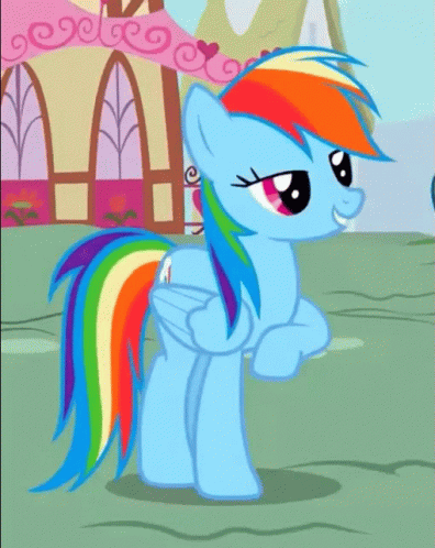 Mlp Rainbow Dash Cute