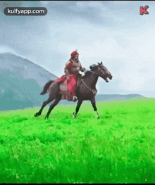 Balaya Riding Horse.Gif GIF - Balaya Riding Horse Balayya Horse GIFs
