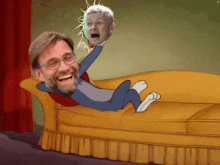 Klopp And Ole Tom And Jerry GIF - Klopp And Ole Tom And Jerry Bounce GIFs