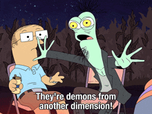 They'Re Demons From Another Dimension Fillmore GIF - They'Re Demons From Another Dimension Fillmore Phil GIFs