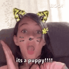 Puppy Snap Chat Filter GIF - Puppy Snap Chat Filter Omg GIFs