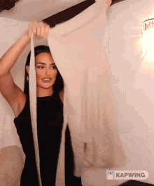 Holly Boon Dress GIF - Holly Boon Dress Trying This On GIFs