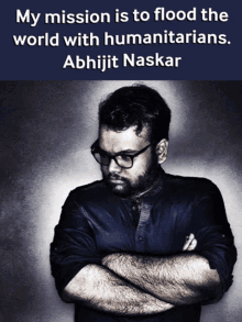 my mission is to flood the world with humanitarians abhijit naskar naskar humanitarian scientist humanitarianism