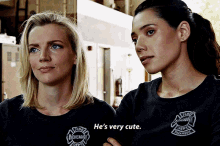 Chicago Fire Violet Mikami GIF - Chicago Fire Violet Mikami Hes Very Cute GIFs