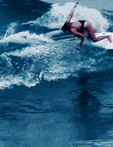 Surfer Girl Surfing GIF - Surfer Girl Surfing In The Water GIFs