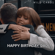 Happy Birthday Dad Max Mitchell GIF - Happy Birthday Dad Max Mitchell Wild Cards GIFs
