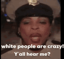 White People Are Crazy Niecy Nash GIF - White People Are Crazy Niecy Nash Reno911 GIFs