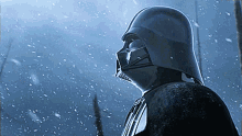 Darth Vader Star Wars GIF - Darth Vader Star Wars Snowing GIFs