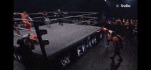 a wrestling match is being shown on a tubi channel