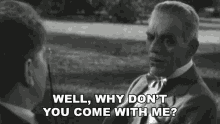 Well Why Dont You Come With Me Dr Ernest Sovac GIF - Well Why Dont You Come With Me Dr Ernest Sovac Black Friday GIFs