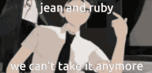 Komahina Jean And Ruby GIF - Komahina Jean And Ruby Jean GIFs