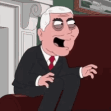 Pence Crazy GIF - Pence Crazy Family Guy GIFs