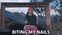 Biting My Nails Justin Bieber GIF - Biting My Nails Justin Bieber Eta GIFs