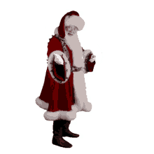 Sober Santa Walking GIF - Sober Santa Walking Come GIFs