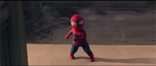 Spider Baby Spiderman Dancing GIF - Spider Baby Spiderman Dancing Dancing Baby GIFs