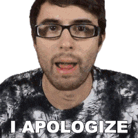 I Apologize Steve Terreberry Sticker - I Apologize Steve Terreberry Im Really Sorry Stickers