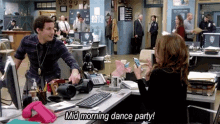 Mid Morning Dance Party B99 GIF - Mid Morning Dance Party B99 Brooklyn GIFs