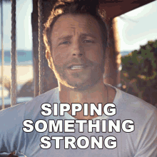 Sipping Something Strong Dierks Bentley GIF - Sipping Something Strong Dierks Bentley Somewhere On A Beach Song GIFs