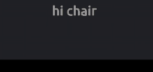 Hi Chair Car GIF - Hi Chair Car Crash GIFs