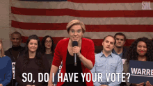 So Do I Have Your Vote Well GIF - So Do I Have Your Vote Well Are You Going To Vote For Me GIFs