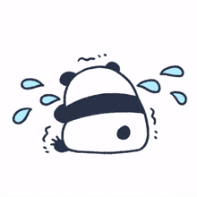 panda teary