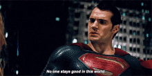 No One Stays Good Superman GIF