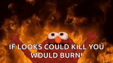 Elmo Burning GIF - Elmo Burning Burn GIFs
