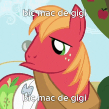 Big Mac Big Mcintosh De Gigi GIF - Big Mac Big Mcintosh De Gigi Big Mcintosh De GIFs