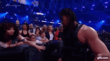 Roman Reigns And Galina His Wife GIF