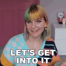 Lets Get Into It Savannah GIF - Lets Get Into It Savannah The Queer Kiwi GIFs