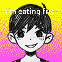 Omori I Love Fries GIF - Omori I Love Fries GIFs