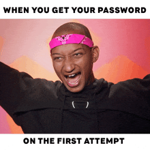 When You Get Your Password On The First Attempt Angeria Paris Vanmicheals GIF