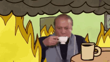 This Is Fine Nawaz Sharif GIF - This Is Fine Nawaz Sharif Nawaz This Is Fine GIFs