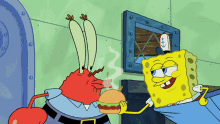 Spongebob Mr Krabs GIF - Spongebob Mr Krabs Krabby Patty GIFs