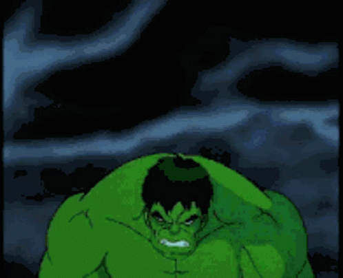 Cartoon Hulk GIF - Cartoon Hulk Angry - Discover & Share GIFs