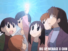 Azumanga Daioh Big Up Menace X GIF - Azumanga Daioh Big Up Menace X Anime GIFs