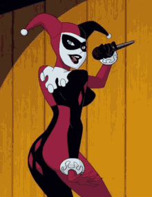 Karaoke Harley Quinn GIF - Karaoke Harley Quinn Animated GIFs