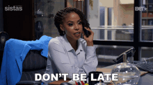Dont Be Late Andi Barnes GIF - Dont Be Late Andi Barnes Sistas GIFs