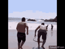 Skim Board Beach GIF - Skim Board Beach Surfing GIFs