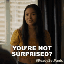Youre Not Surprised Natalie GIF - Youre Not Surprised Natalie Panic GIFs