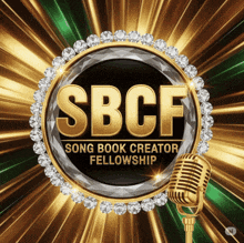 a poster for sbccf song book creator fellowship