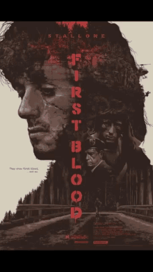 Movies First Blood GIF - Movies First Blood Poster GIFs