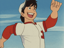 a boy in a baseball uniform with the letter f on the front
