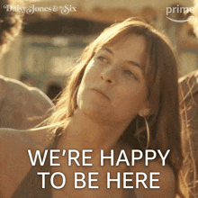 We'Re Happy To Be Here Daisy Jones GIF - We'Re Happy To Be Here Daisy Jones Riley Keough GIFs