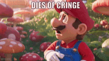 Mario Mario Movie GIF - Mario Mario Movie Dies Of Cringe GIFs