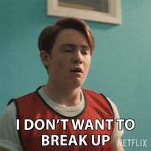 I Don'T Want To Break Up Nick Nelson GIF - I Don'T Want To Break Up Nick Nelson Kit Connor GIFs