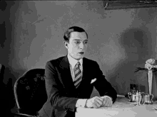 Buster Keaton Would You Marry Me GIF - Buster Keaton Would You Marry Me Marry Me GIFs